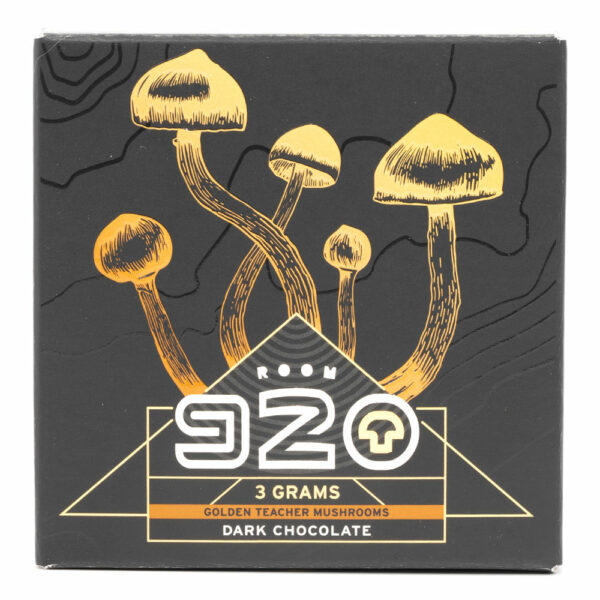Room 920 – Mushroom Chocolate Bar – Dark Chocolate – 3 Grams | CannaBudget Canada