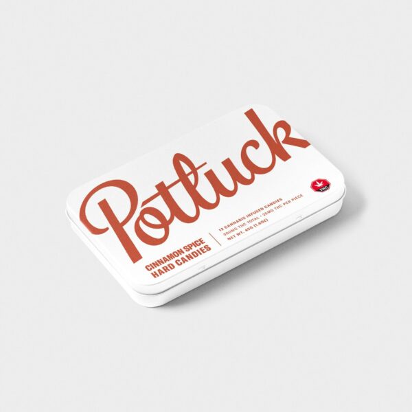 Potluck – Hard Candy – Cinnamon Spice – 300mg THC | CannaBudget Canada