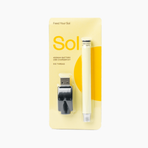 Sol – 400 mAh Vape Battery (510 thread) | CannaBudget Canada