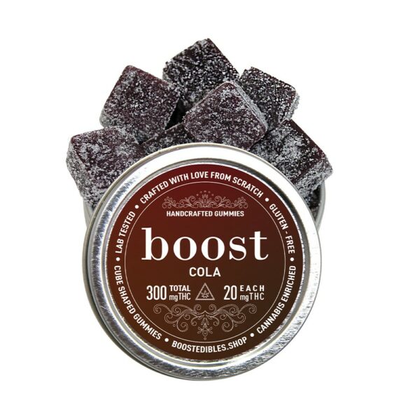 Boost – THC Cola Gummies – 150mg | CannaBudget Canada