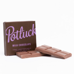 Potluck – Infused Chocolate – Milk Chocolate – 300mg THC | CannaBudget Canada