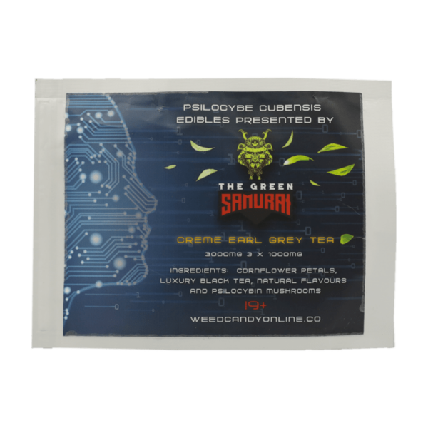 The Green Samurai – Creme Earl Grey Tea – 3000mg | CannaBudget Canada