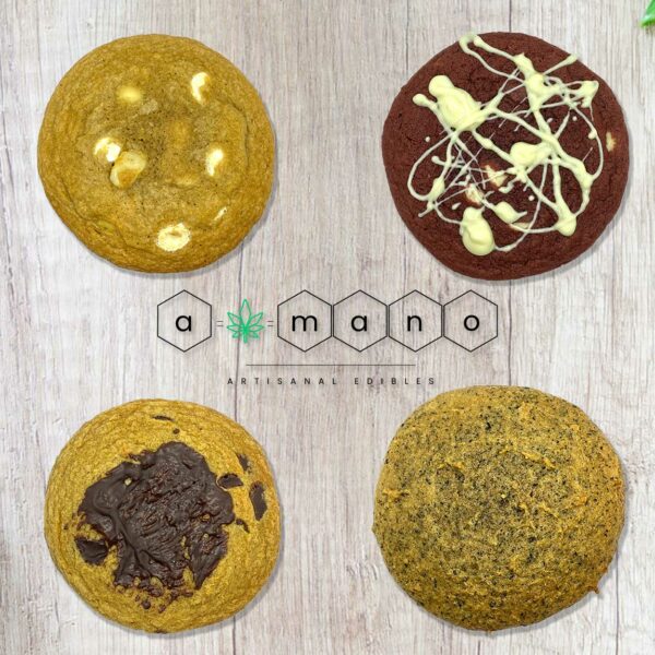 Amano Edibles – Cookies – 200mg | CannaBudget Canada