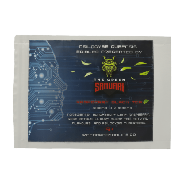 The Green Samurai – Raspberry Black Tea – 1000mg | CannaBudget Canada