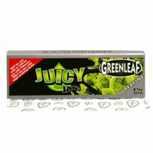 Juicy Jay’s – Superfine Hemp Papers (1.25 Inch) – GreenLeaf | CannaBudget Canada