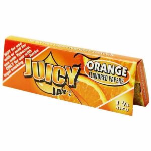 Juicy Jay’s – Hemp Papers (1.25 inch) – Orange | CannaBudget Canada